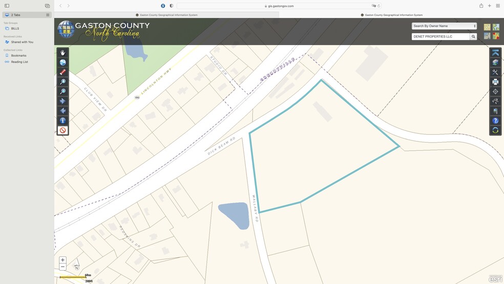 Approximately 1 - 10(+) acres, Dick Beam Rd, Cherryville, NC à louer - Plan cadastral – Image 2 sur 11