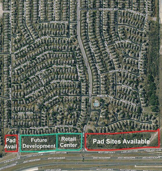 2105 W Loop 1604 S, San Antonio, TX à vendre - Aérien – Image 2 sur 4