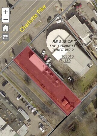 Plus de détails pour 6309 Charlotte Pike, Nashville, TN - Local commercial à vendre