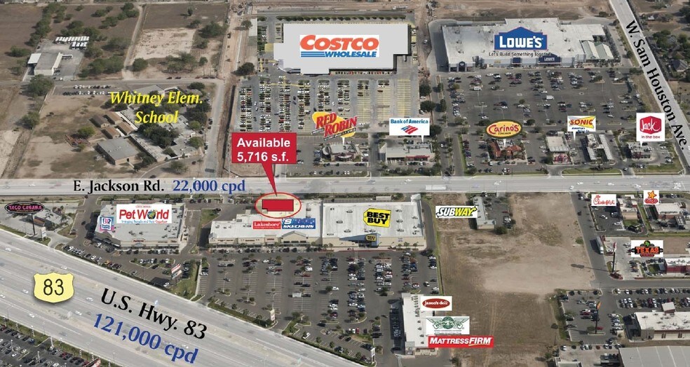 1316 E Expressway 83, McAllen, TX à louer - Aérien – Image 2 sur 7