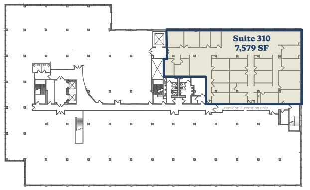 3475 E Foothill Blvd, Pasadena, CA à louer Plan d’étage– Image 1 sur 1