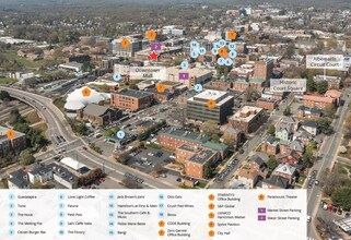 314 E Water St, Charlottesville, VA - Vue aérienne  vue de carte