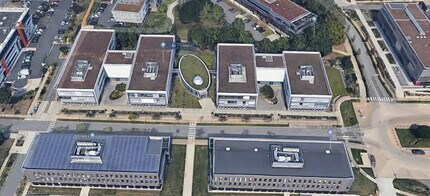 Saint-Herblain, LA - Vue aérienne  vue de carte