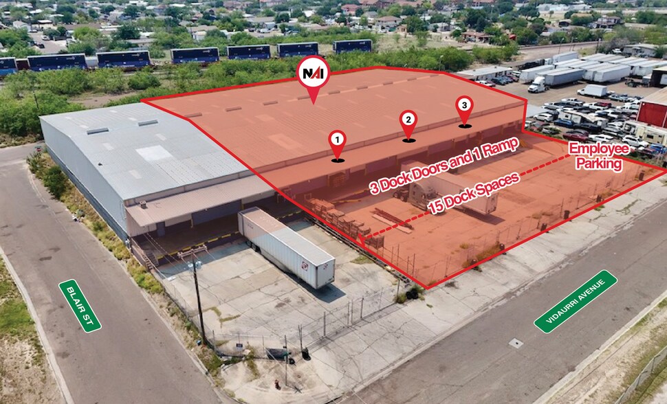 3102 Vidaurri Ave, Laredo, TX à louer - Aérien – Image 2 sur 5