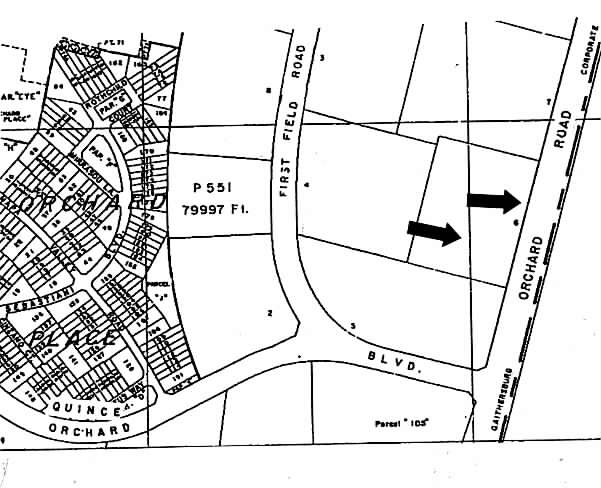 708 Quince Orchard Rd, Gaithersburg, MD à louer - Plan cadastral – Image 3 sur 4