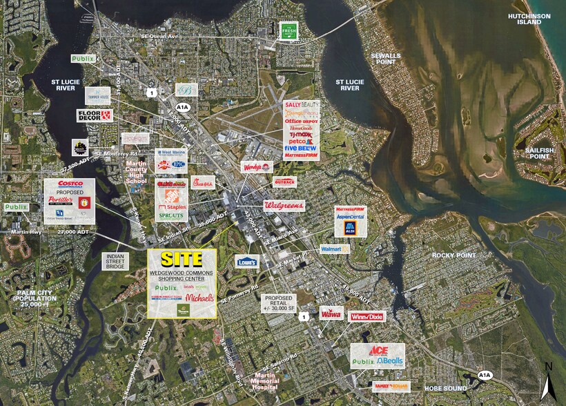 3208-3598 SE Federal Hwy, Stuart, FL à louer - Photo de l’immeuble – Image 3 sur 4