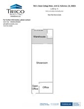 667-759 S State College Blvd, Fullerton, CA à louer Plan d’étage– Image 1 sur 1