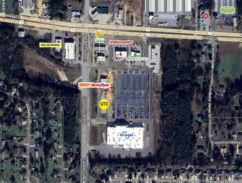 12540 County Line Rd, Madison, AL à vendre Aérien– Image 1 sur 3