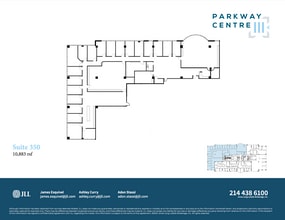 2745 Dallas Pky, Plano, TX à louer Plan d’étage– Image 1 sur 1