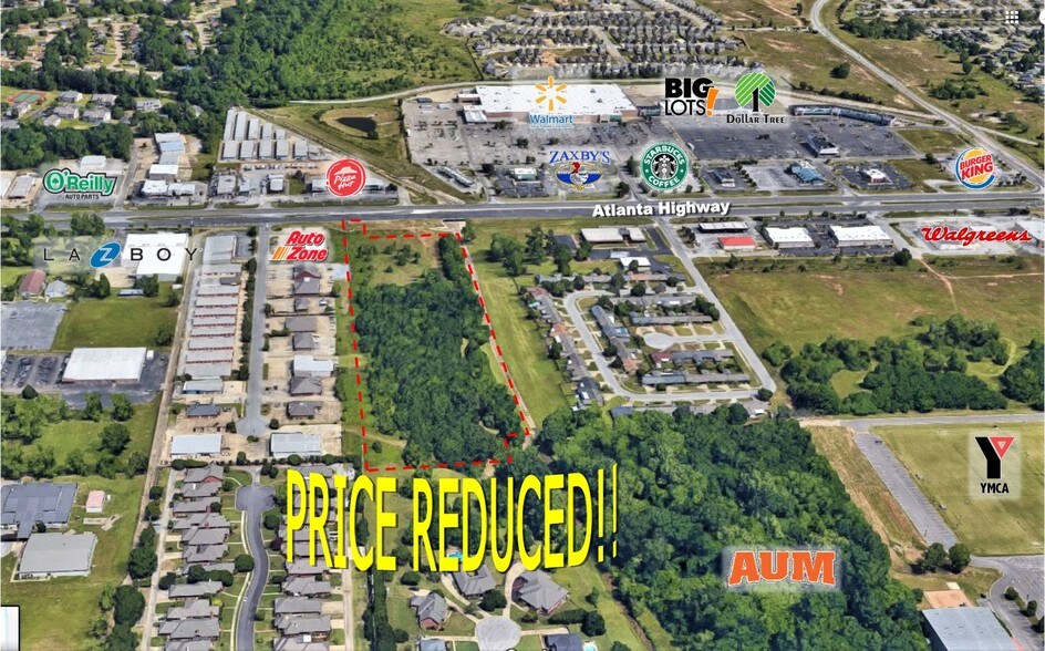 6380 Atlanta Hwy, Montgomery, AL à vendre - Aérien – Image 3 sur 4