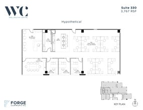 14643 N Dallas Pky, Dallas, TX à louer Plan d’étage– Image 1 sur 1