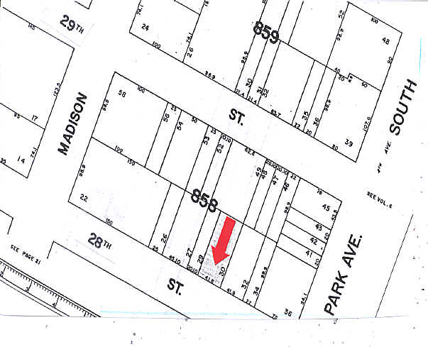 37 E 28th St, New York, NY à louer - Plan cadastral – Image 2 sur 7