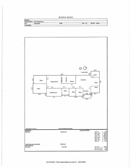4501 Merlot Ave, Grapevine, TX à louer - Plan d’étage – Image 2 sur 6