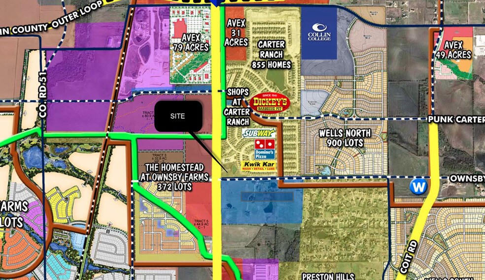 Preston & Ownsby Parkway, Celina, TX à vendre - Autre – Image 1 sur 9