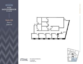 10740 N Gessner Dr, Houston, TX à louer Plan d’étage– Image 2 sur 2