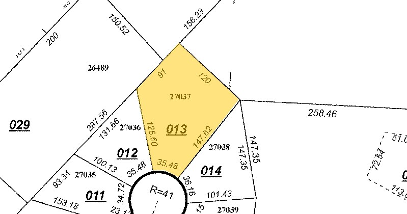 26 Bryant Ln, Hamilton, OH à vendre - Plan cadastral – Image 2 sur 4