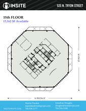 525 N Tryon St, Charlotte, NC à louer Plan de site– Image 1 sur 1