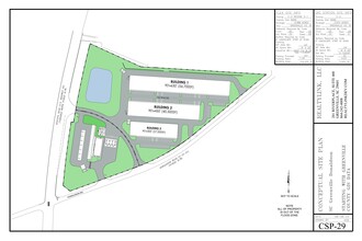 Augusta Rd & Donaldson Rd, Greenville, SC à louer Plan de site– Image 1 sur 1
