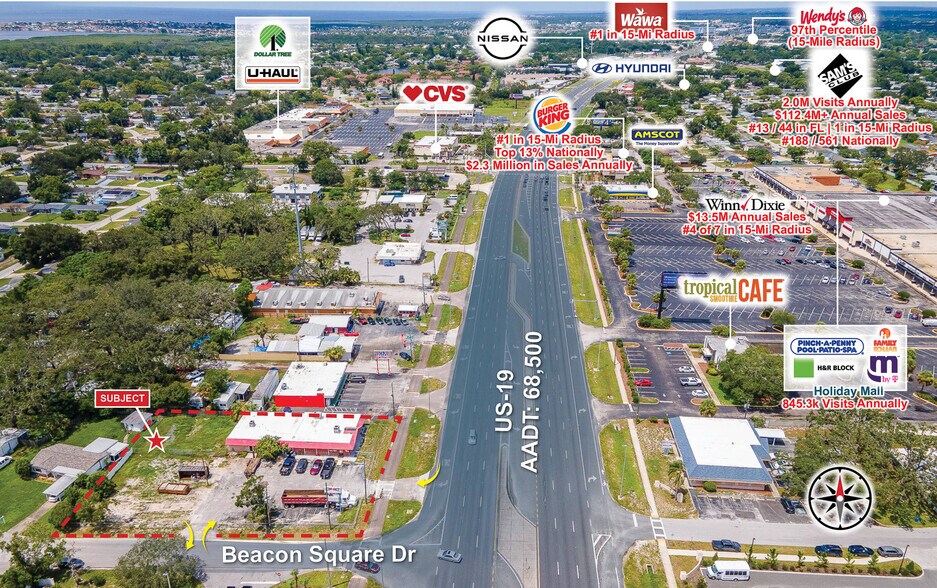 3307 US Highway 19, Holiday, FL à vendre - Photo de l’immeuble – Image 3 sur 11