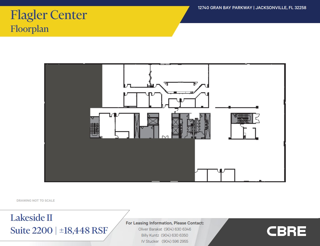 12735 Gran Bay Pky W, Jacksonville, FL à louer Plan d’étage– Image 1 sur 1