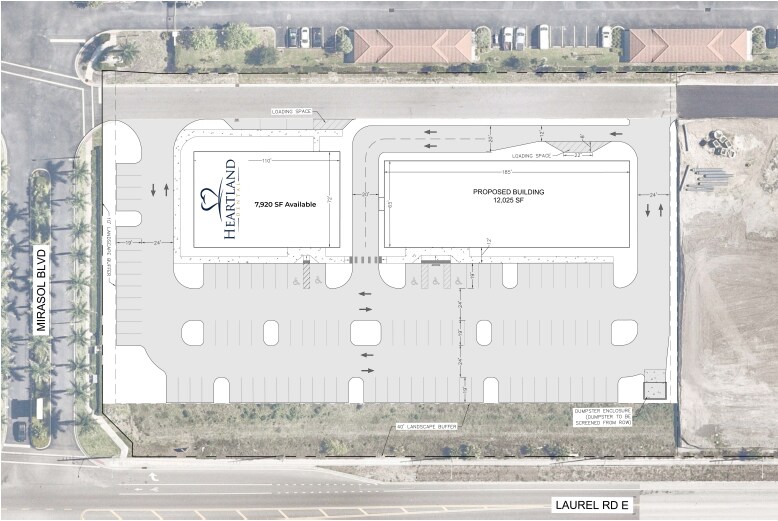 Laurel Rd, North Venice, FL à louer - Plan de site – Image 3 sur 5