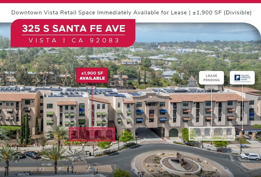 325 S Santa Fe Ave, Vista, CA à louer - Photo de l’immeuble – Image 1 sur 4