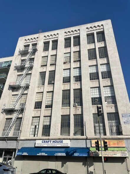 533 S Los Angeles St, Los Angeles, CA à louer - Photo de l’immeuble – Image 2 sur 2