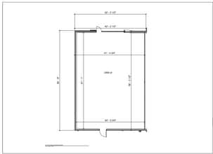 1373 Union University Dr, Jackson, TN à louer Plan d’étage– Image 1 sur 1