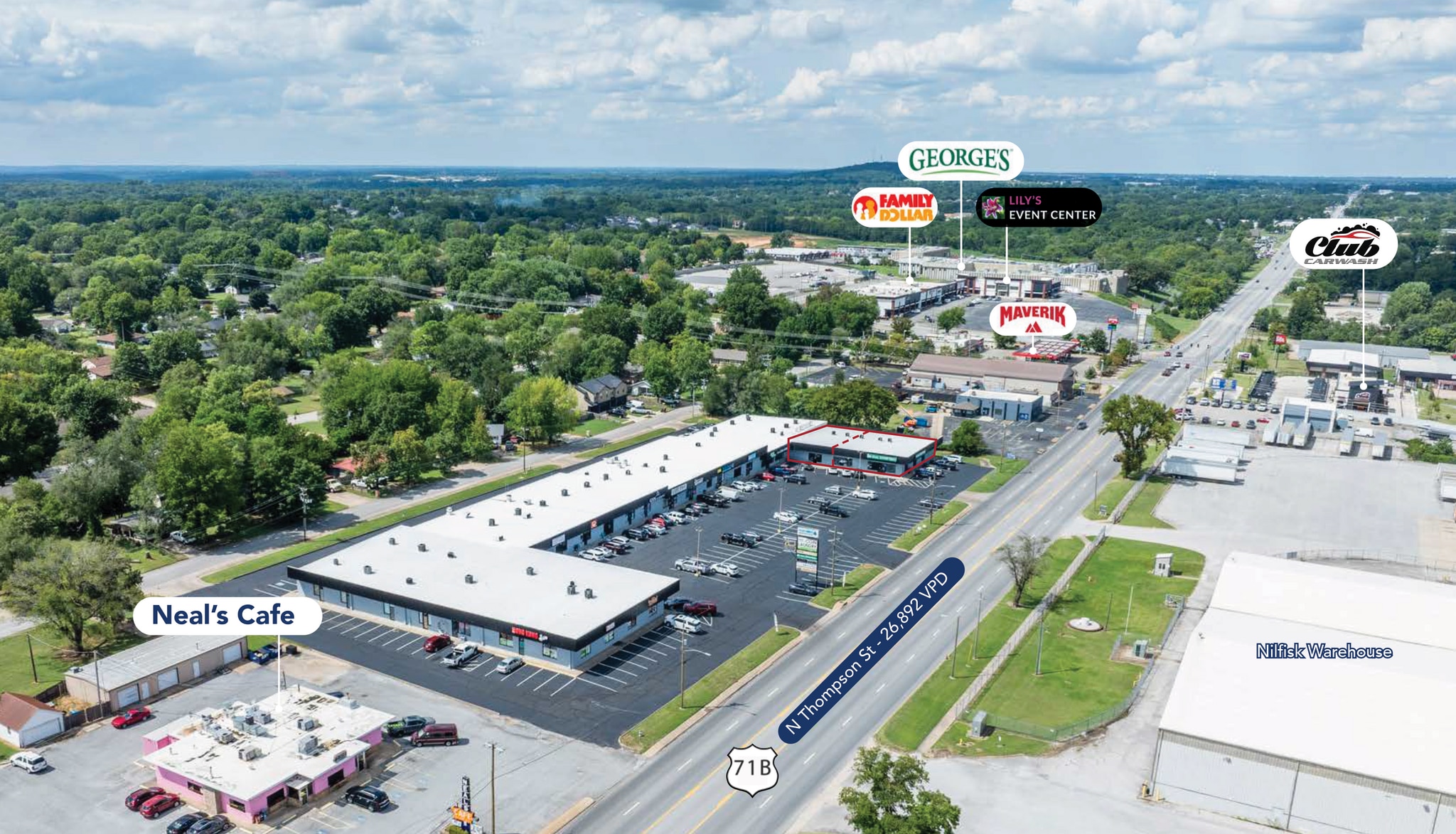 812 N Thompson St, Springdale, AR à louer Photo intérieure– Image 1 sur 5