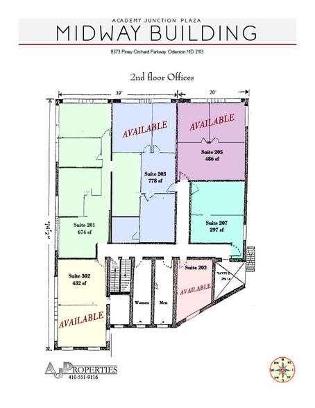 8373 Piney Orchard Pky, Odenton, MD à louer - Plan d’étage – Image 2 sur 2