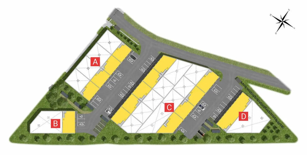 Local d'activités dans Longvic à vendre - Plan d’étage – Image 3 sur 4