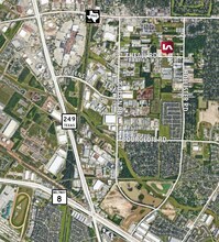 6344 Theall rd, Houston, TX - VUE AÉRIENNE  vue de carte