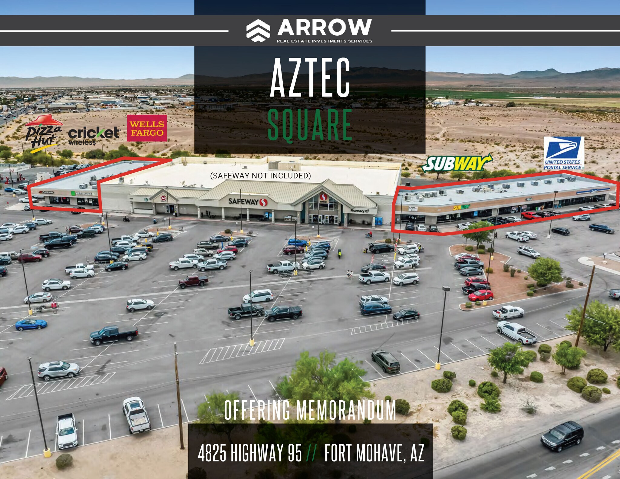 Aztec Square | Safeway Shadow Anchored portefeuille de 2 biens à vendre sur LoopNet.fr Photo de l’immeuble– Image 1 sur 4