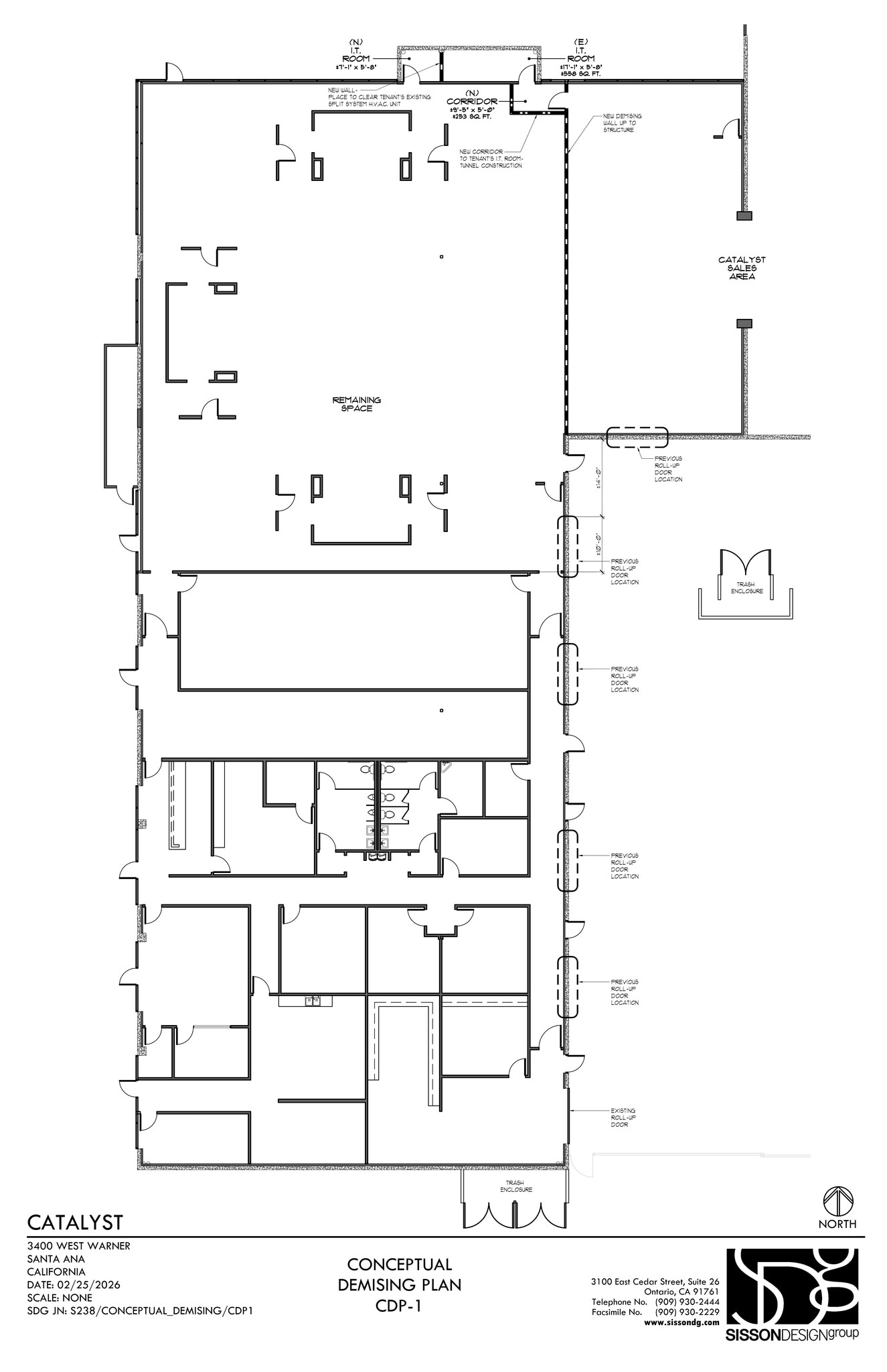 3400 W Warner Ave, Santa Ana, CA à louer Plan de site– Image 1 sur 1