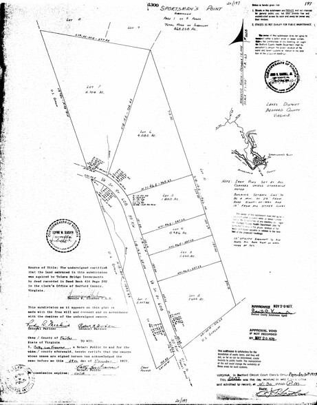Fish Hook, Pittsville, VA à vendre - Plan cadastral – Image 2 sur 9