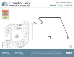 1490 S Price Rd, Chandler, AZ à louer Plan d’étage– Image 1 sur 2