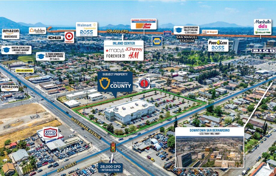 265 E 4th St, San Bernardino, CA à vendre - Photo de l’immeuble – Image 3 sur 4