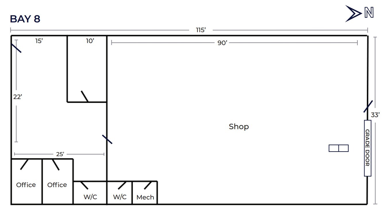 1804 4th St, Leduc, AB à louer Plan d’étage– Image 1 sur 5
