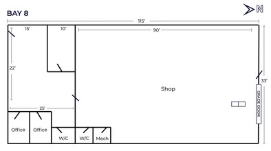 1804 4th St, Leduc, AB à louer Plan d’étage– Image 1 sur 5
