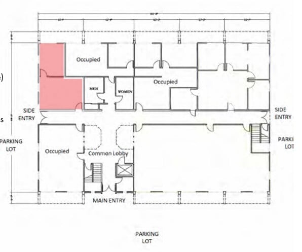 1870 Olympic Blvd, Walnut Creek, CA à louer Plan d’étage– Image 1 sur 1