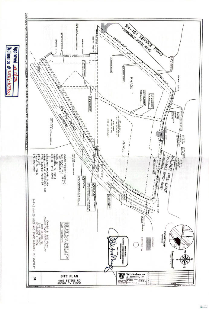 4105 Esters Rd, Irving, TX à vendre Plan de site– Image 1 sur 6