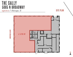 1135 W Winona St, Chicago, IL à louer Plan d’étage– Image 2 sur 2