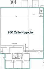 950 Calle Negocio, San Clemente, CA à louer Plan d’étage– Image 2 sur 8
