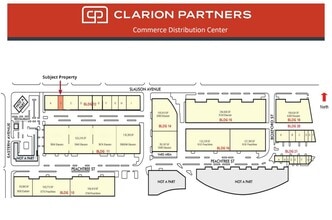 6200-6280 Peachtree St, Commerce, CA à louer Plan d’étage– Image 1 sur 1