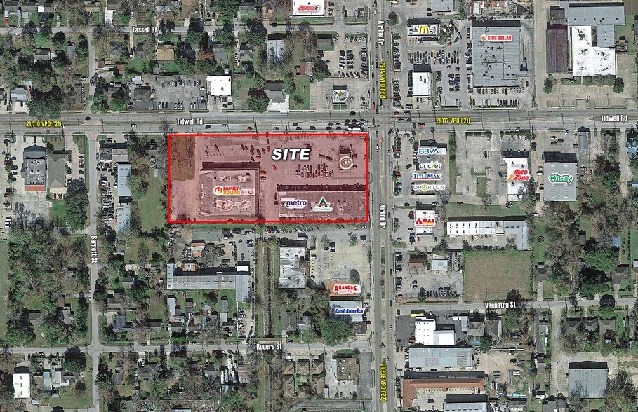 910-940 E Tidwell Rd, Houston, TX à louer - Aérien – Image 3 sur 3