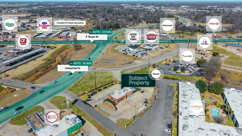 3900 Industrial Dr, Bossier City, LA à vendre - Photo de l’immeuble – Image 2 sur 2