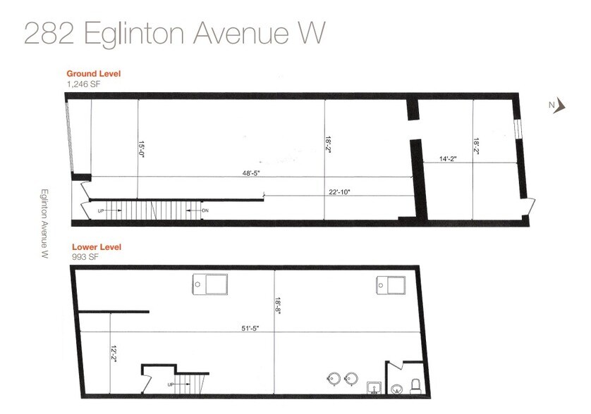 282 Eglinton Ave W, Toronto, ON à vendre - Plan d’étage – Image 3 sur 3