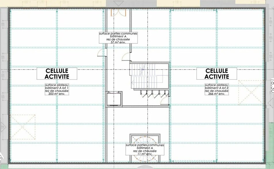 Local d’activités dans Villefranche-sur-Saône à louer - Plan d’étage – Image 3 sur 8