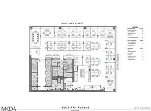 650 Fifth Ave, New York, NY à louer Plan d’étage– Image 2 sur 3