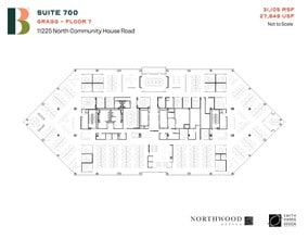 11225 N Community House Rd, Charlotte, NC à louer Plan d’étage– Image 1 sur 1